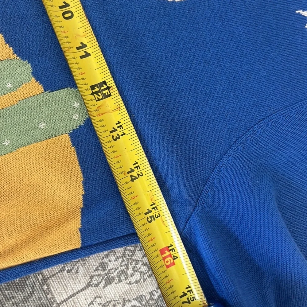 ModCloth Blue Desert Moonscape Sweater - Picture 12 of 14